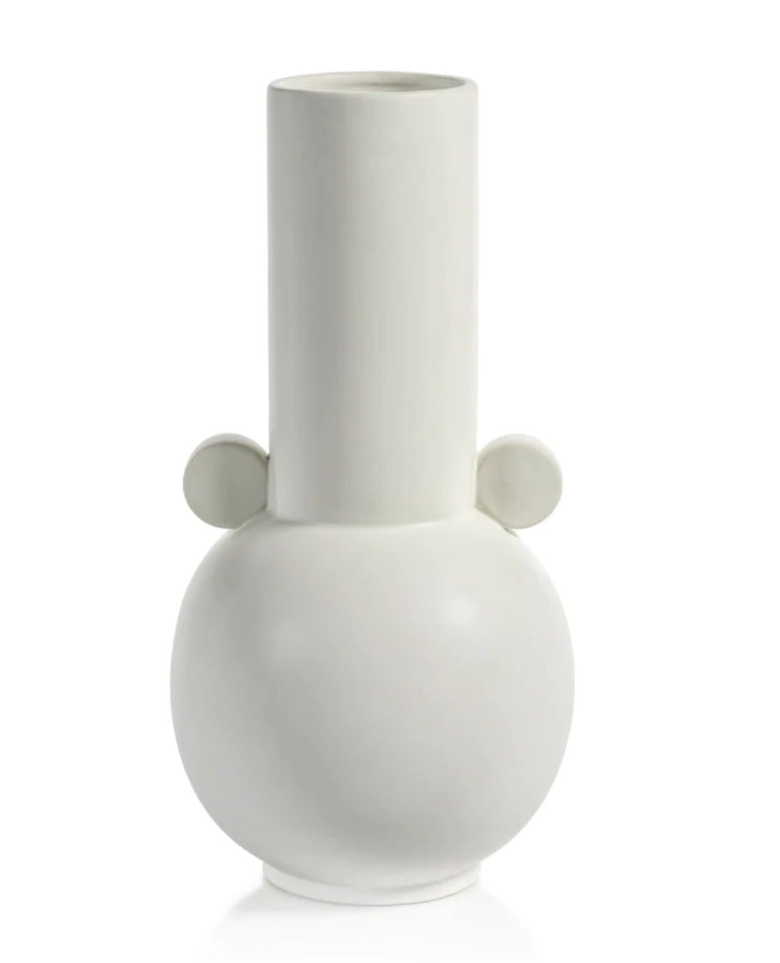 Baden Matt White Ceramic Vase