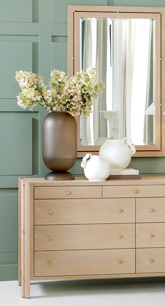 Ashton Vase-Topaz-Short