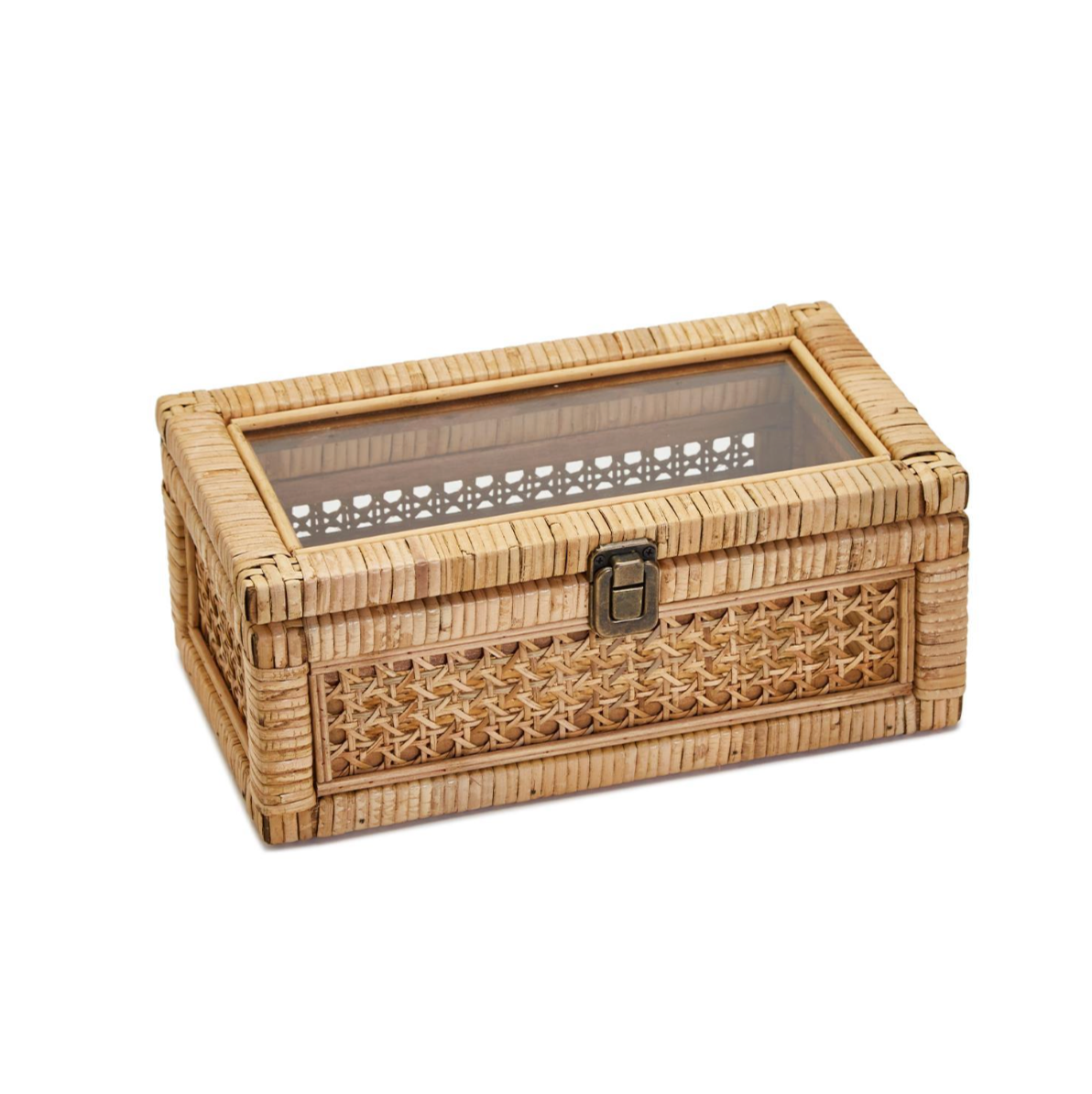 Small Rattan Decorative Storage Box