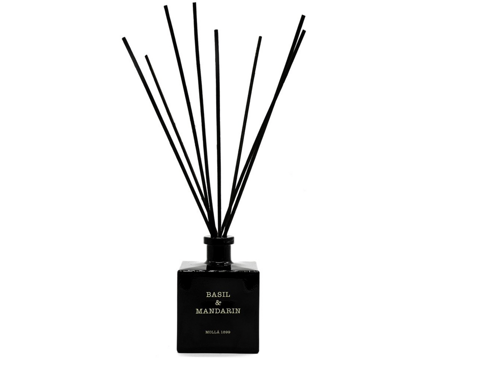 Basil & Mandarin Black 500 ml. Premium Reed Diffuser