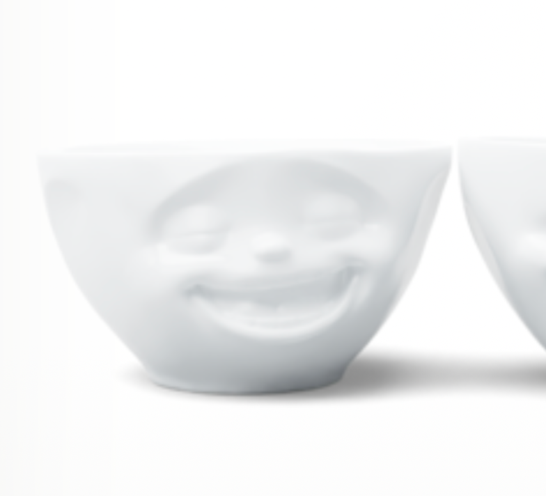 Medium Bowl Laughing