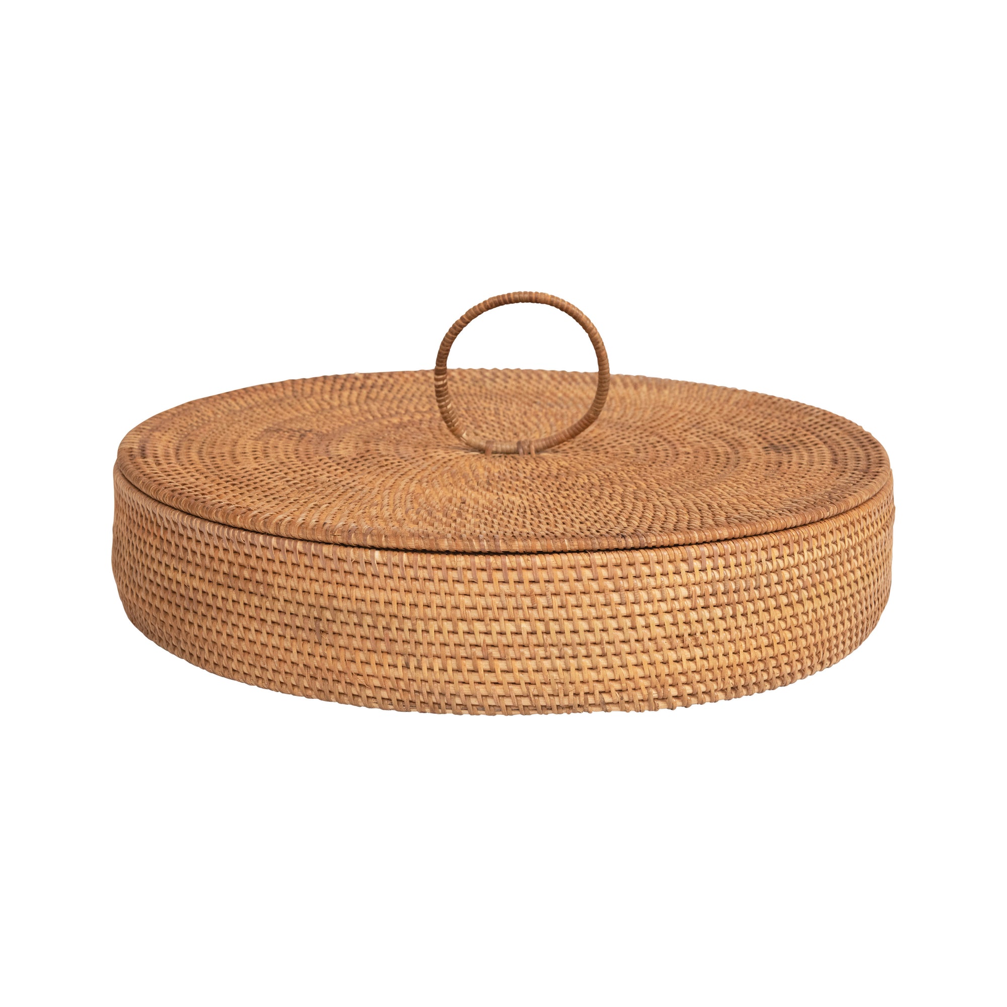 Hand Woven Rattan Container