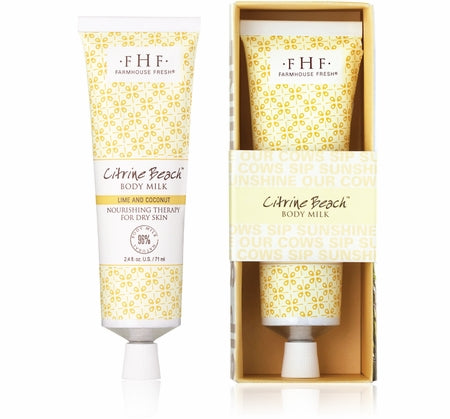 Citrine Beach Hand Lotion Travel Tube