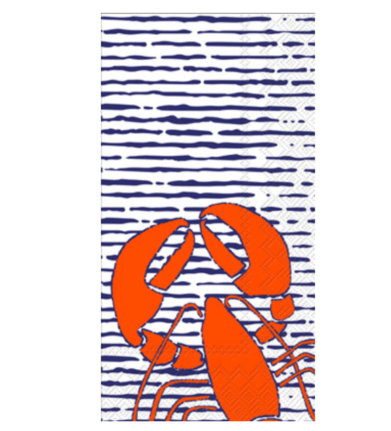 Napkins Guest Waterline Lobster Kate Nelligan