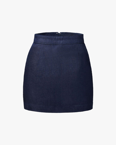 Ettie Mini Skirt Denim