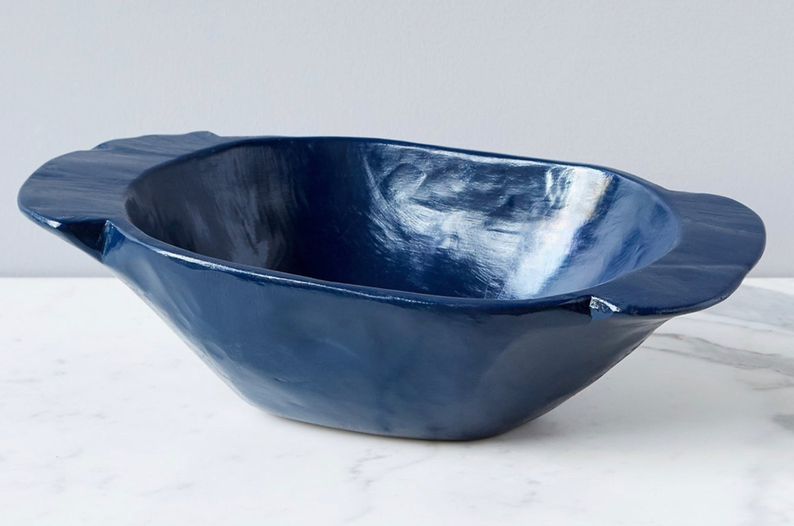 Navy Dough Bowl