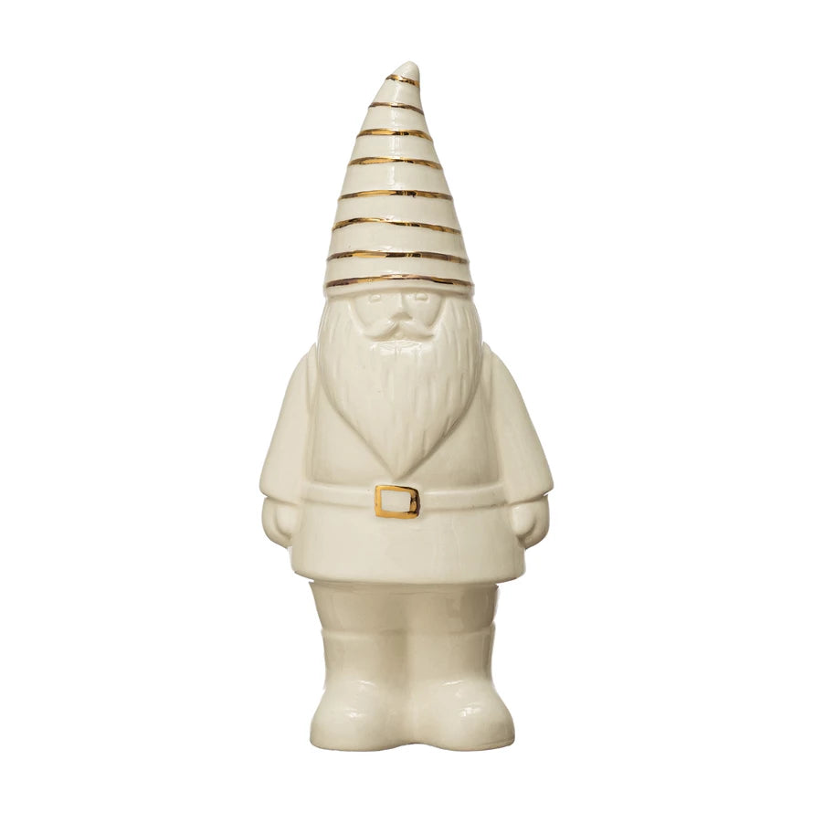 Stoneware Gnome Vase Electroplating